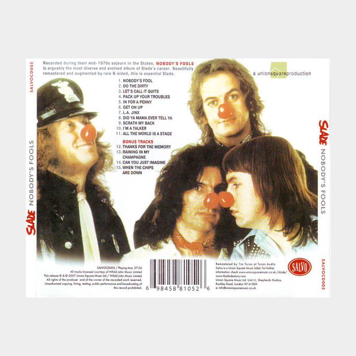 CD Slade - Nobody's Fools