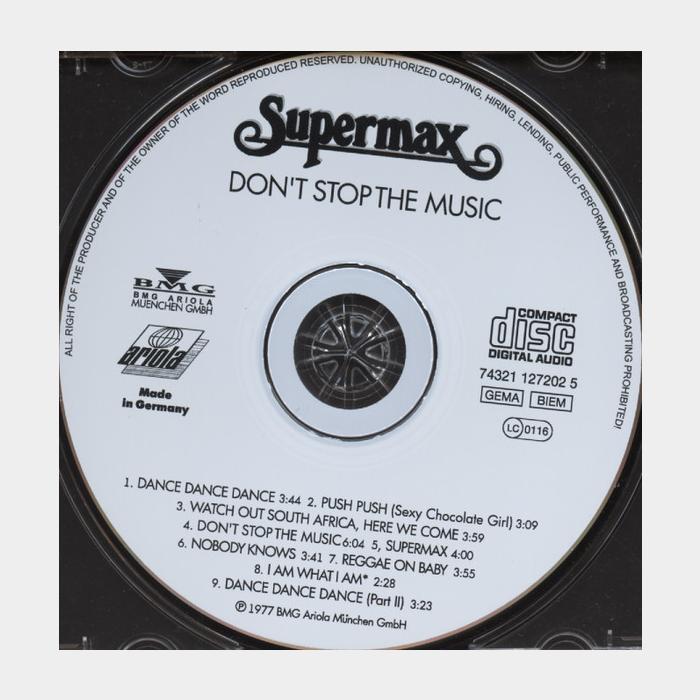 CD Supermax - Don't Stop The Music