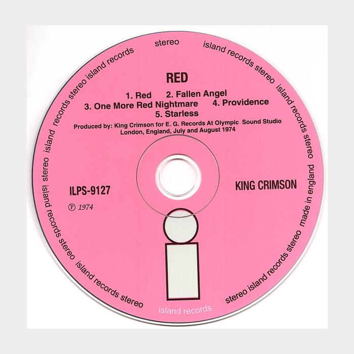 CD King Crimson - Red