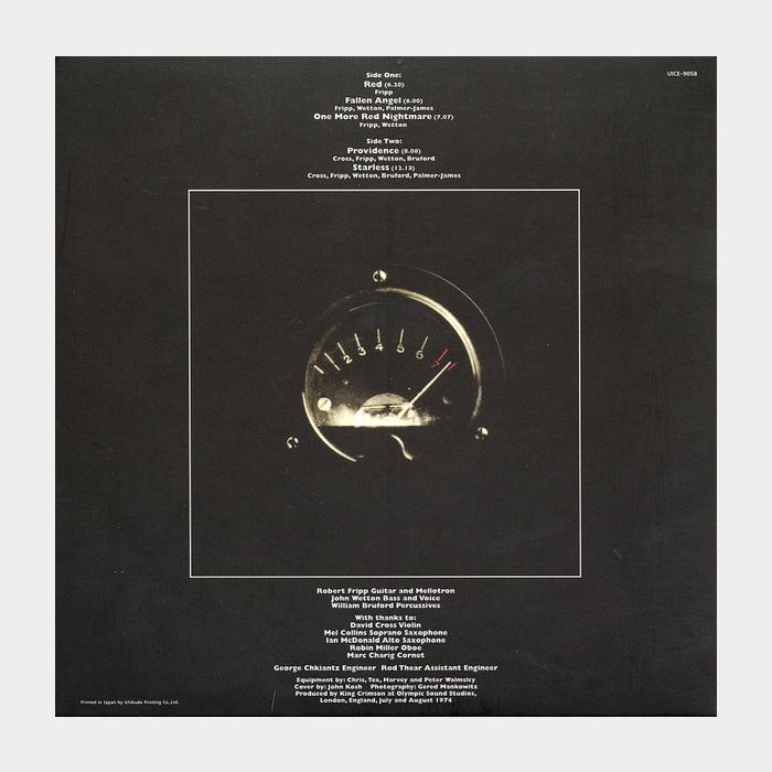 CD King Crimson - Red