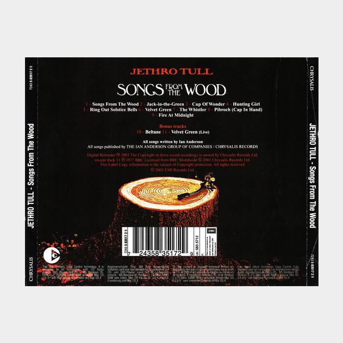 CD Jethro Tull - Songs From The Wood (little scratch)