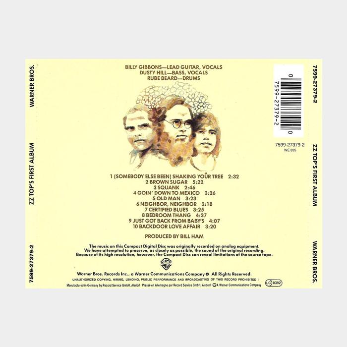 CD ZZ Top - First Album