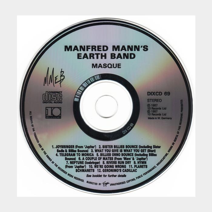 CD Manfred Mann's Earth Band - Masque