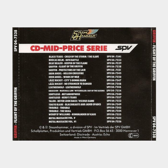 CD Griffin - Flight Of The Griffin (ex/ex)