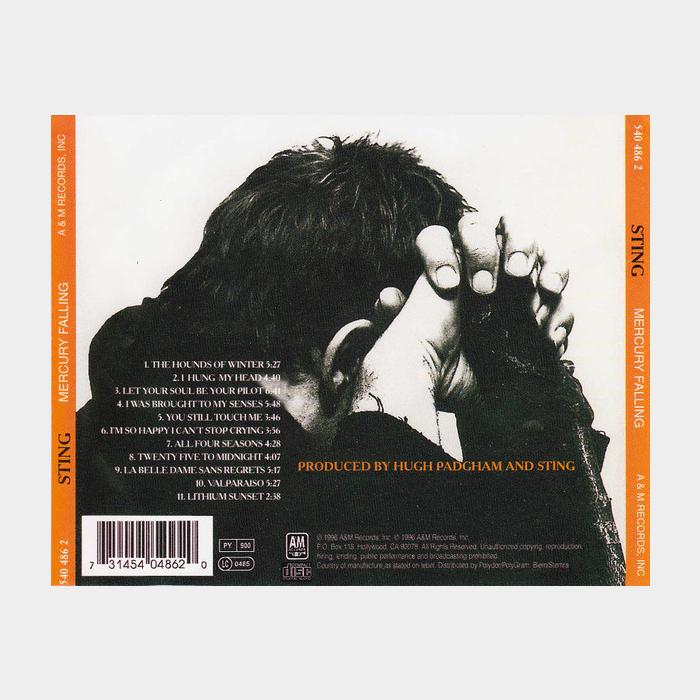 CD Sting - Mercury Falling
