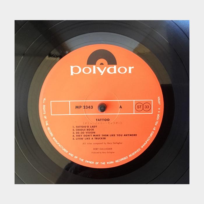 Rory Gallagher - Tattoo (ex/ex-)