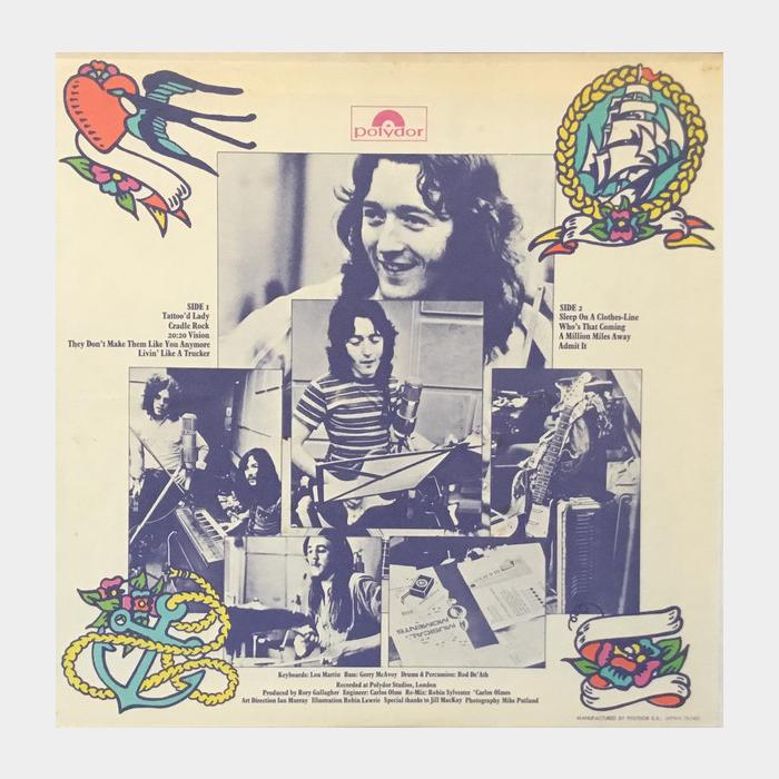 Rory Gallagher - Tattoo (ex/ex-)