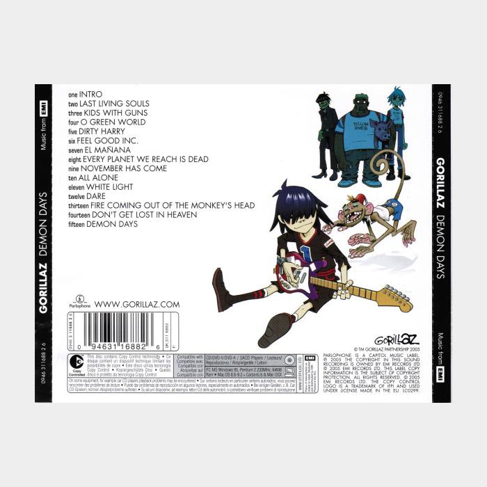 CD Gorillaz - Demon Days