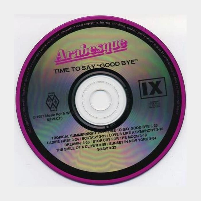 CD Arabesque - Time to Say 