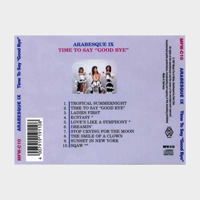 CD Arabesque - Time to Say 