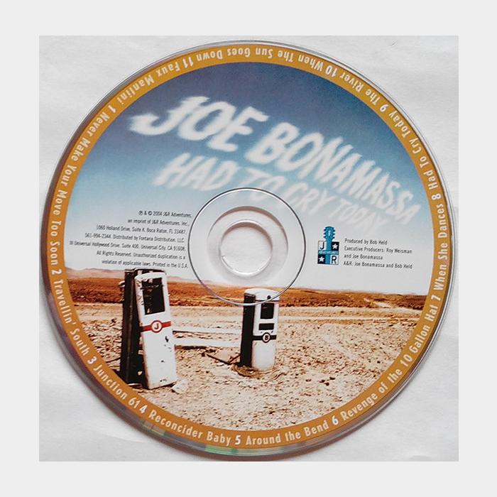 CD Joe Bonamassa - Had To Cry Today