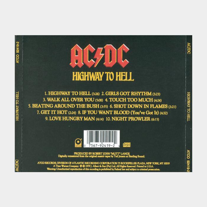 CD AC/DC - Highway To Hell