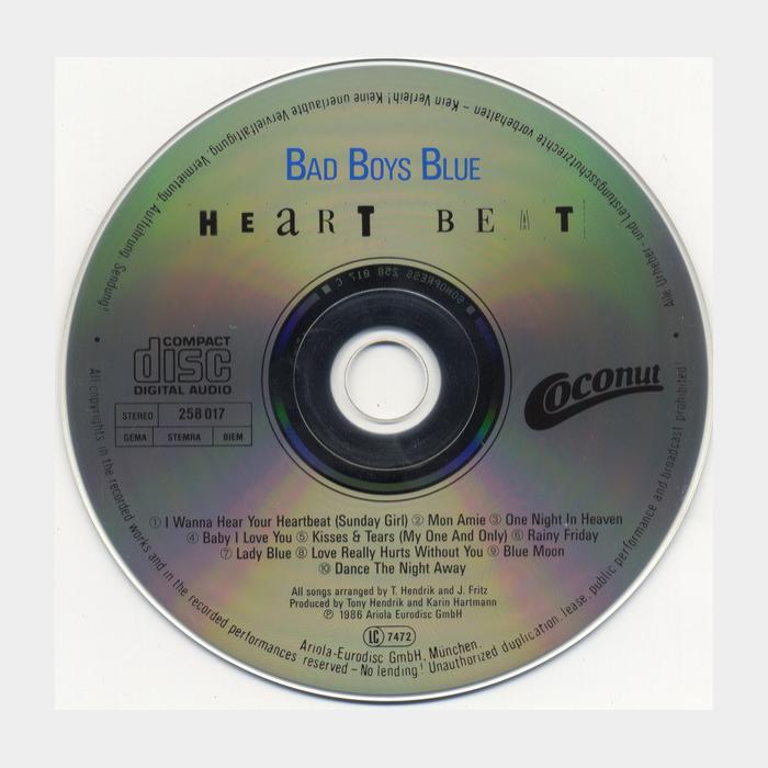 CD Bad Boys Blue - Heart Beat