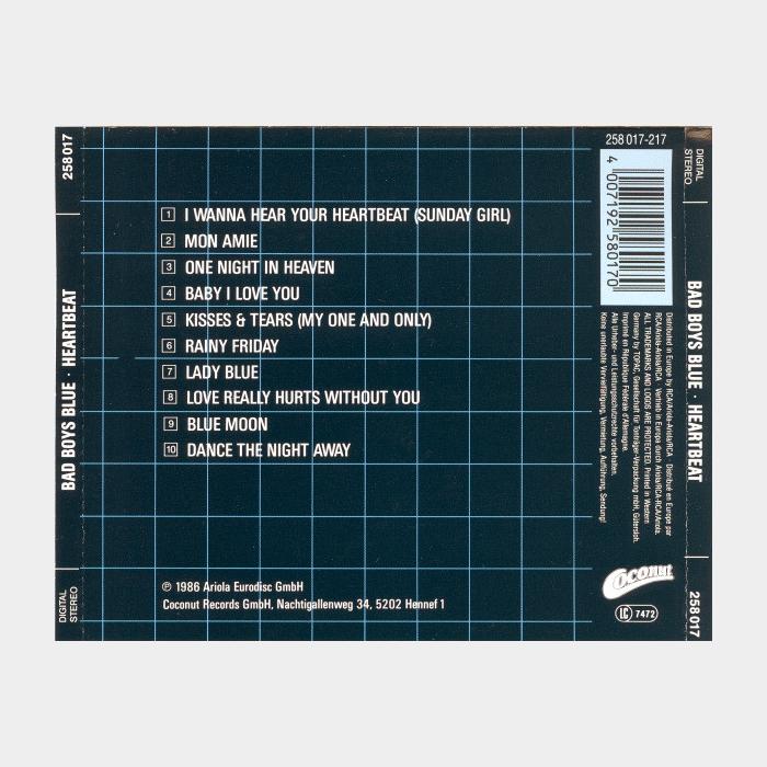 CD Bad Boys Blue - Heart Beat