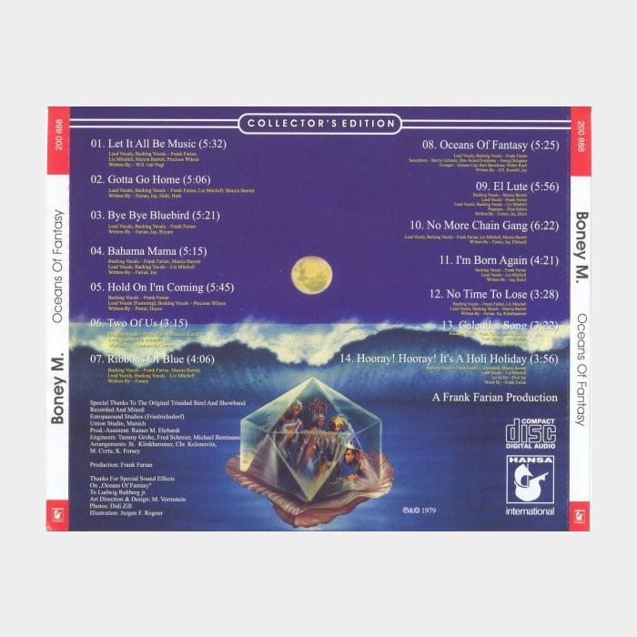 CD Boney M - Oceans Of Fantasy