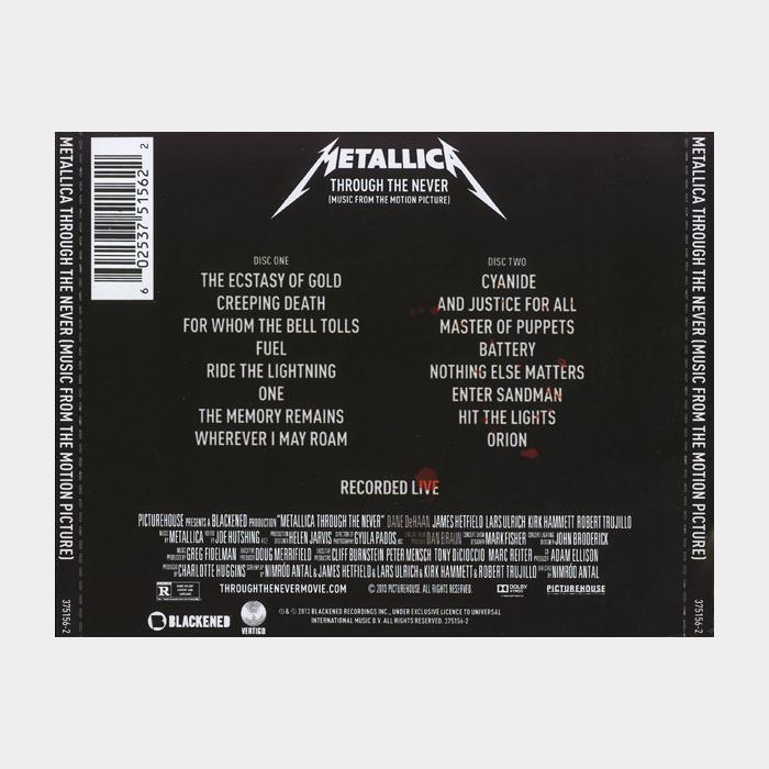 CD Metallica - Metallica Through The Never 2CD