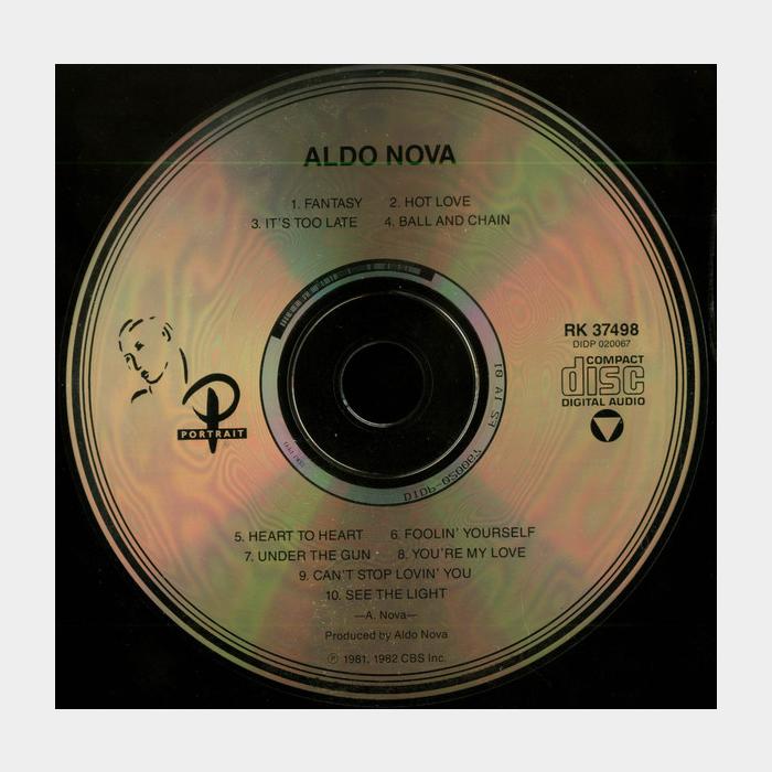 CD Aldo Nova - Portrait