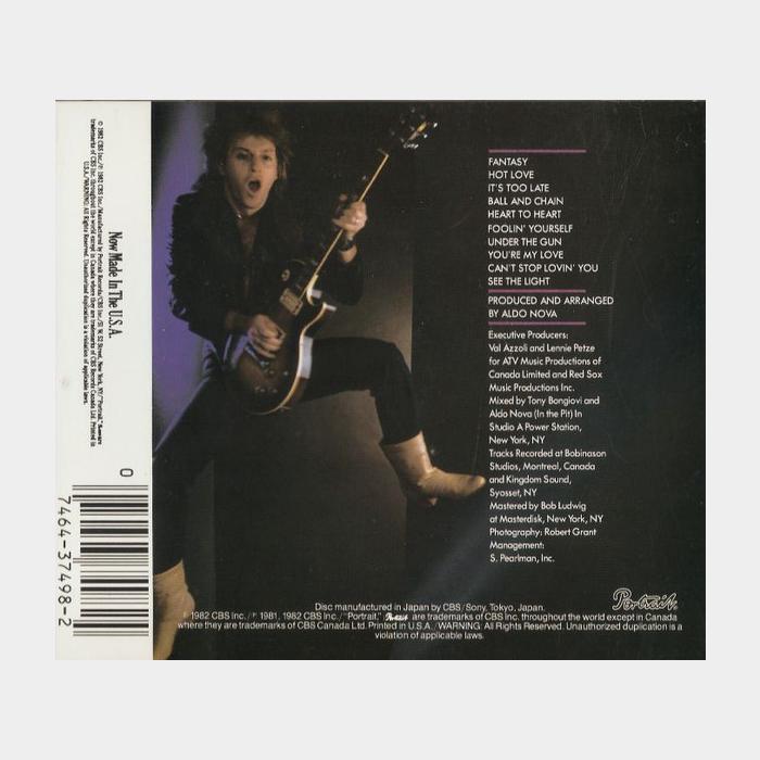 CD Aldo Nova - Portrait