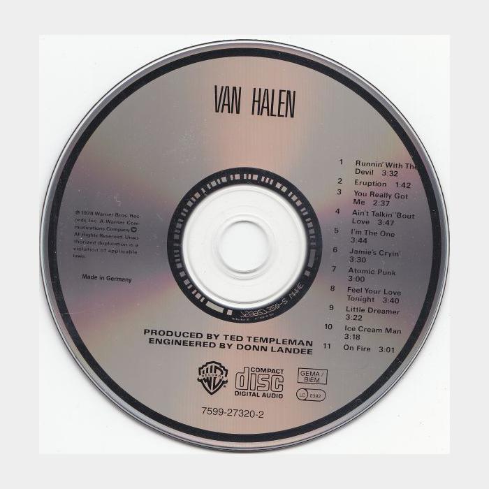 CD Van Halen - Van Halen