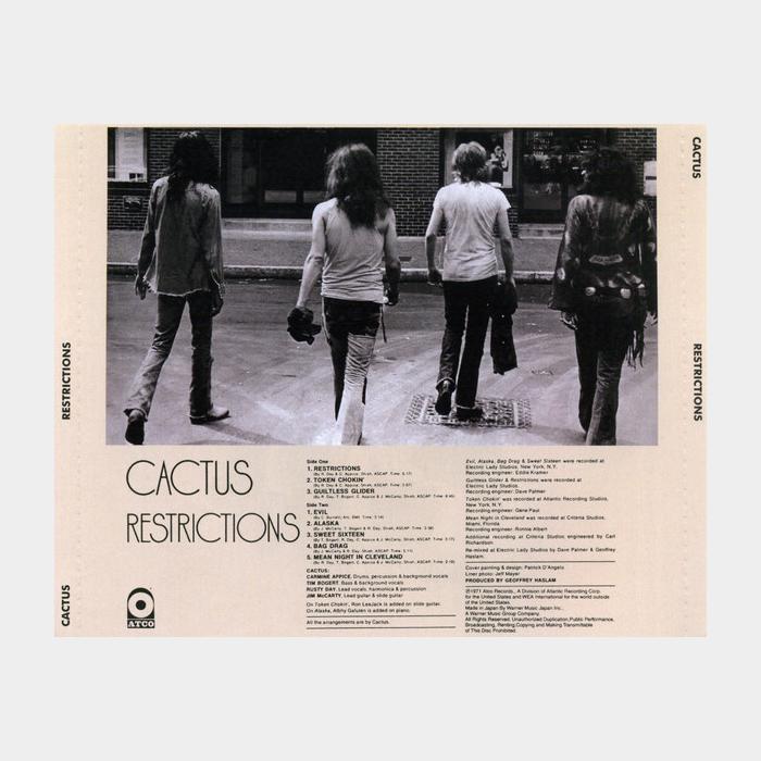 CD Cactus - Restrictions