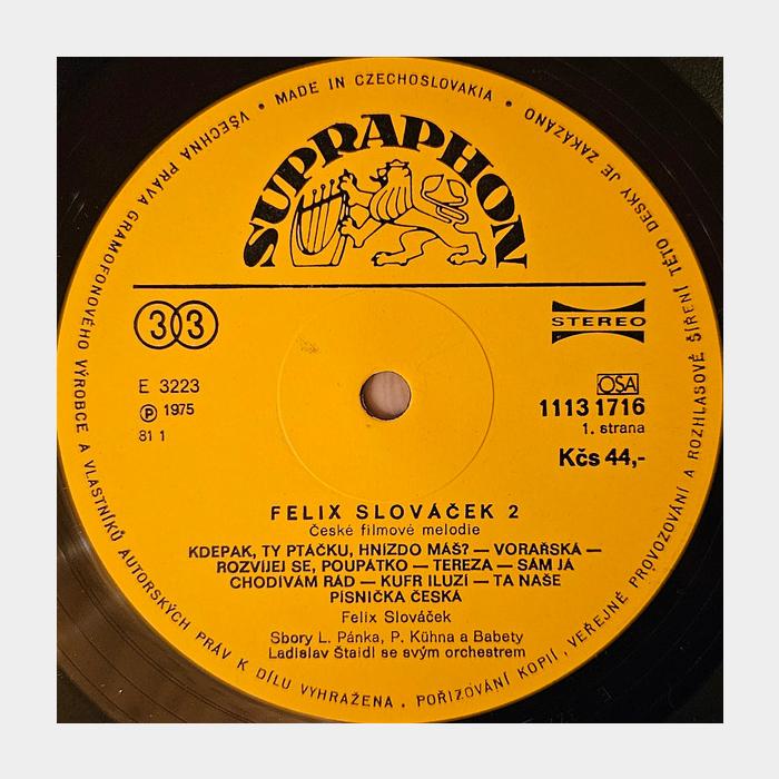 Felix Slovacek - II (ex/ex)
