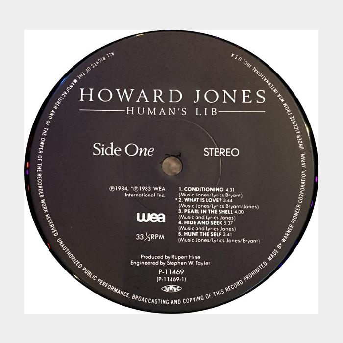 Howard Jones - Human's Lib (ex+/ex)