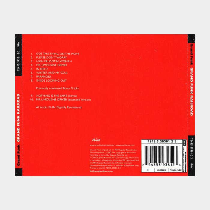 CD Grand Funk Railroad - Grand Funk