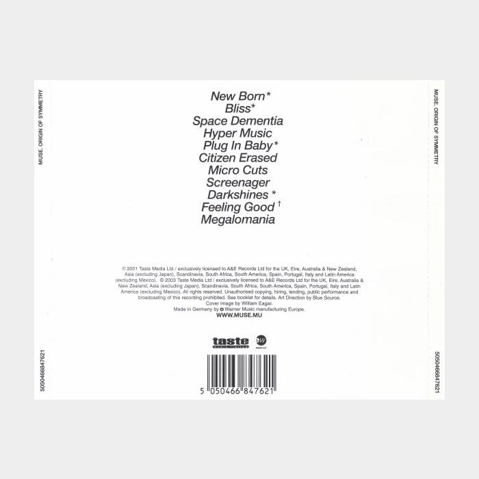 CD Muse - Origin Of Symmetry