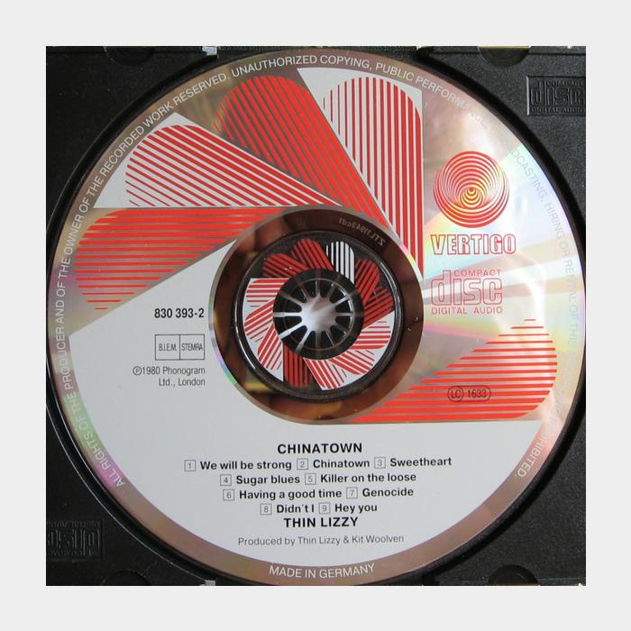 CD Thin Lizzy - Chinatown