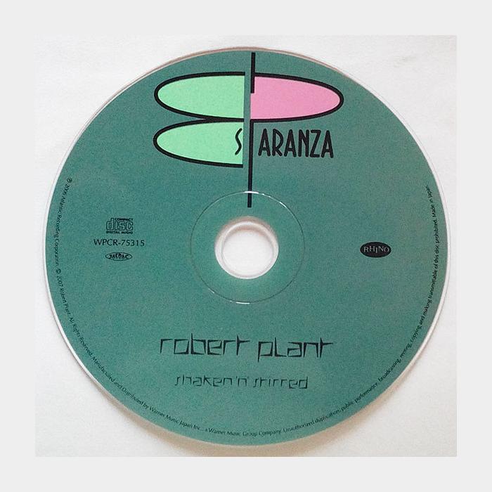 CD Robert Plant - Shaken In Stirred