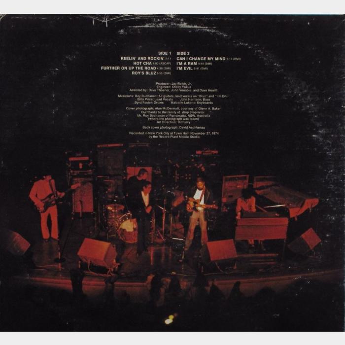 Roy Buchanan - Live Stock (ex+/ex+)