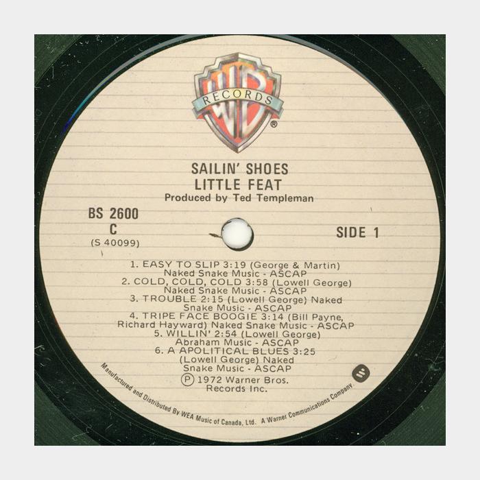 Little Feat - Sailin Shoes (ex/ex+)