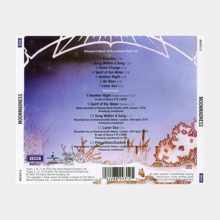 CD Camel - Moonmadness