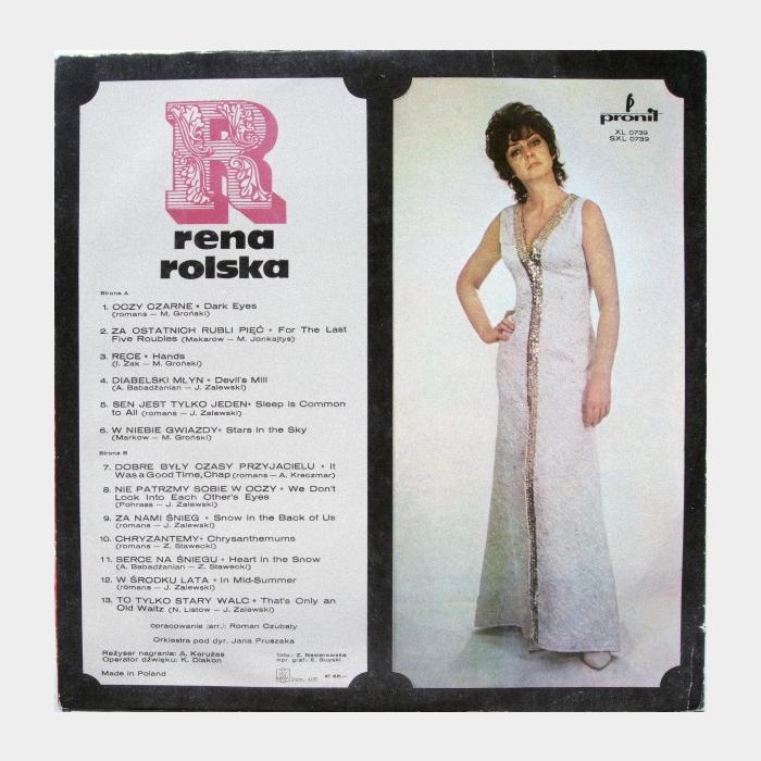 Rena Rolska – Oczy Czarne (ex/ex)