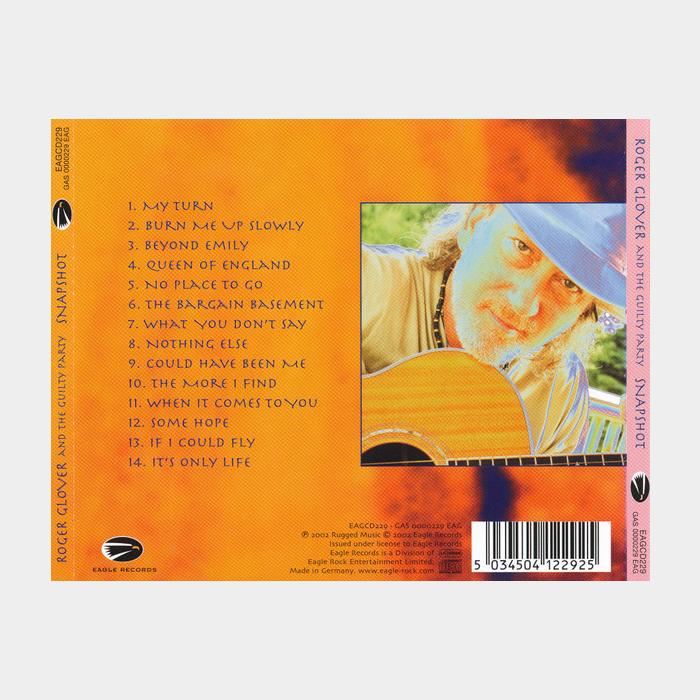 CD Roger Glover & Guilty Party - Snapshot
