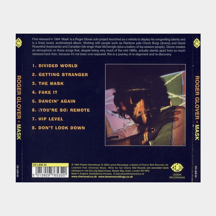CD Roger Glover - Mask
