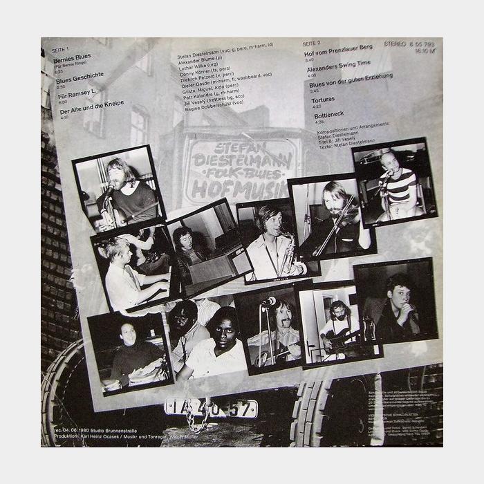 Stefan Diestelmann Folk Blues Band – Hofmusik (ex/ex)