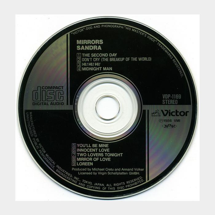 CD Sandra - Mirrors