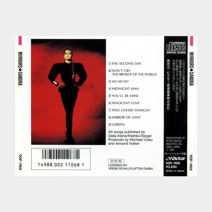 CD Sandra - Mirrors