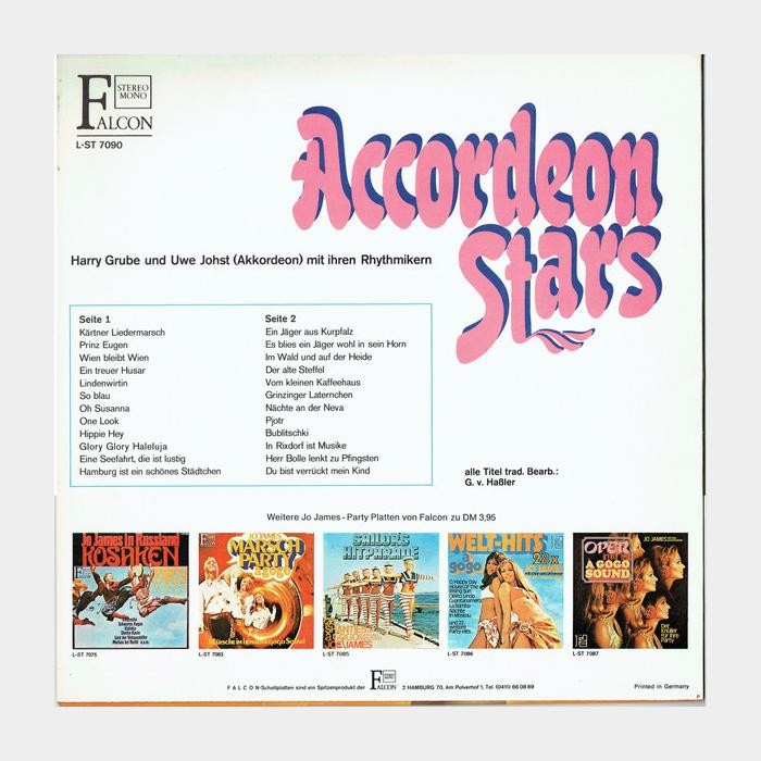 Harry Grube & Uwe Johst & Ihren Rhythmikern - Accordeon Stars (ex/ex)