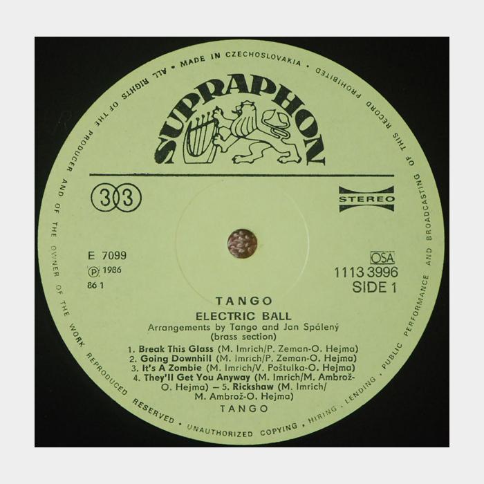 Tango - Electric Ball (ex+/ex)