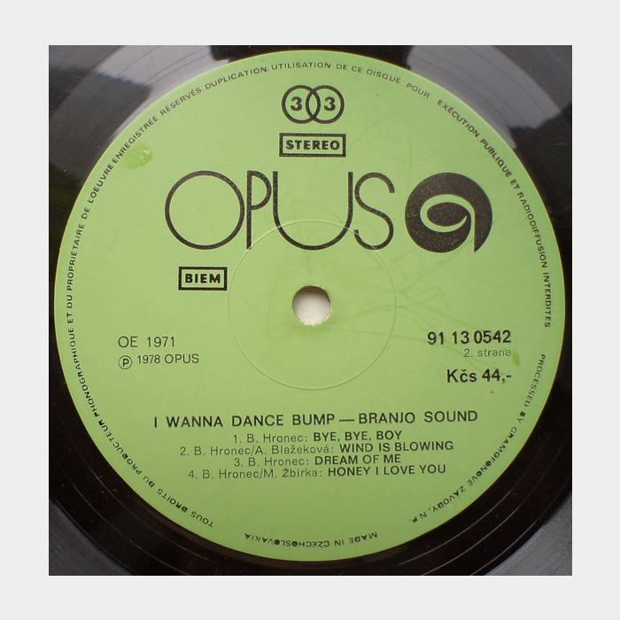 Branjo Sound - I Wanna Dance Bump (ex+/ex)