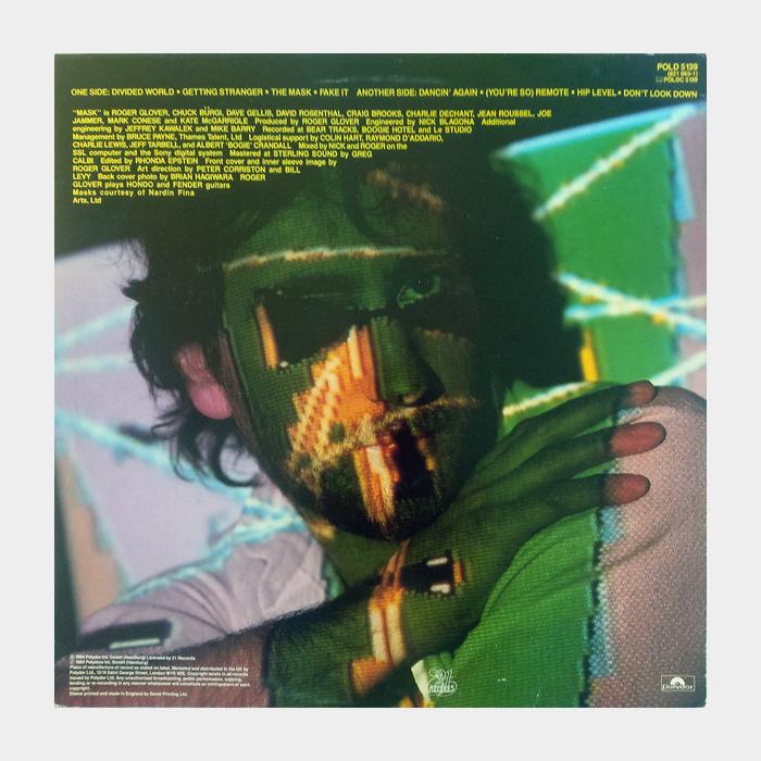 Roger Glover - Mask (ex+/ex+)