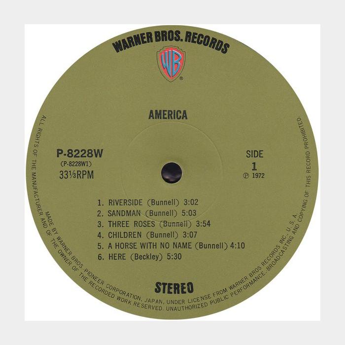 America - America (ex+/ex+)