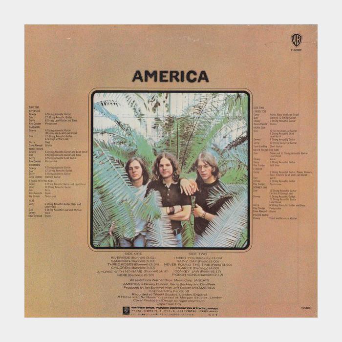 America - America (ex+/ex+)