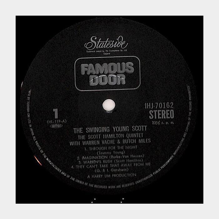 Scott Hamilton Quintet - Swinging Young Scott (ex-/ex)