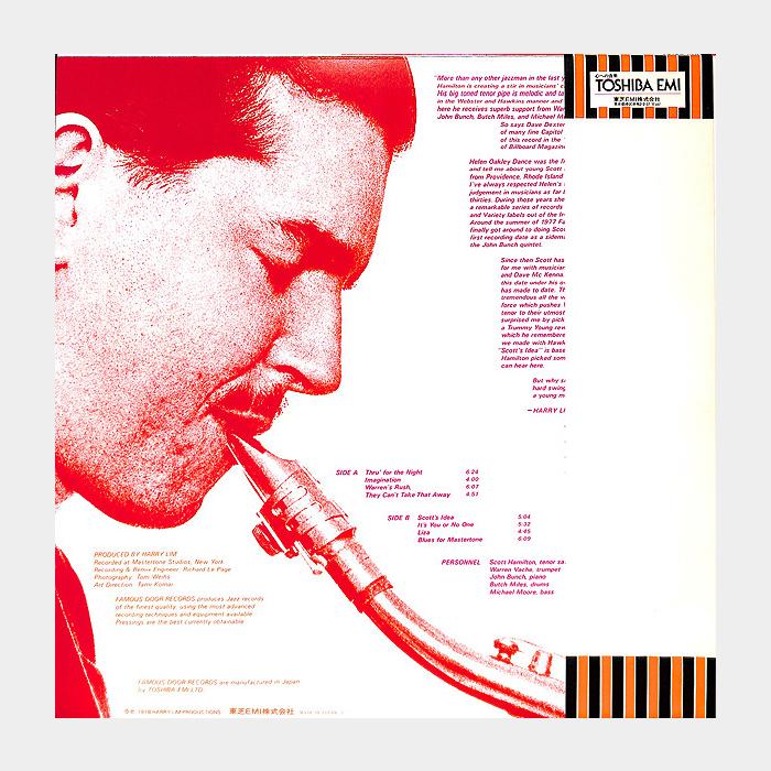 Scott Hamilton Quintet - Swinging Young Scott (ex-/ex)