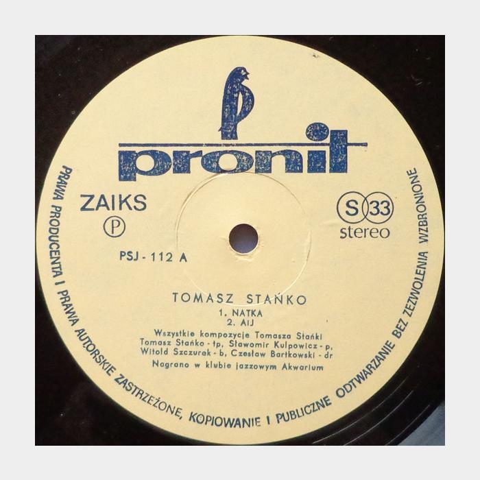 Tomasz Stanko - Aij (ex+/ex)