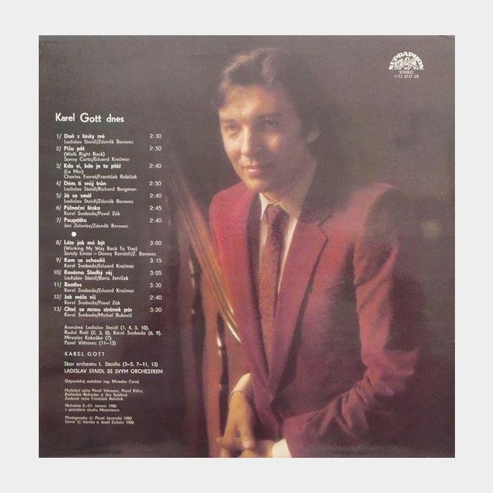 Karel Gott - Dnes (ex+/ex)