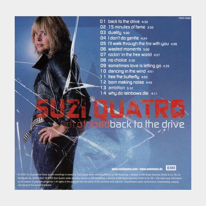 MV Suzi Quatro - Back To The Drive